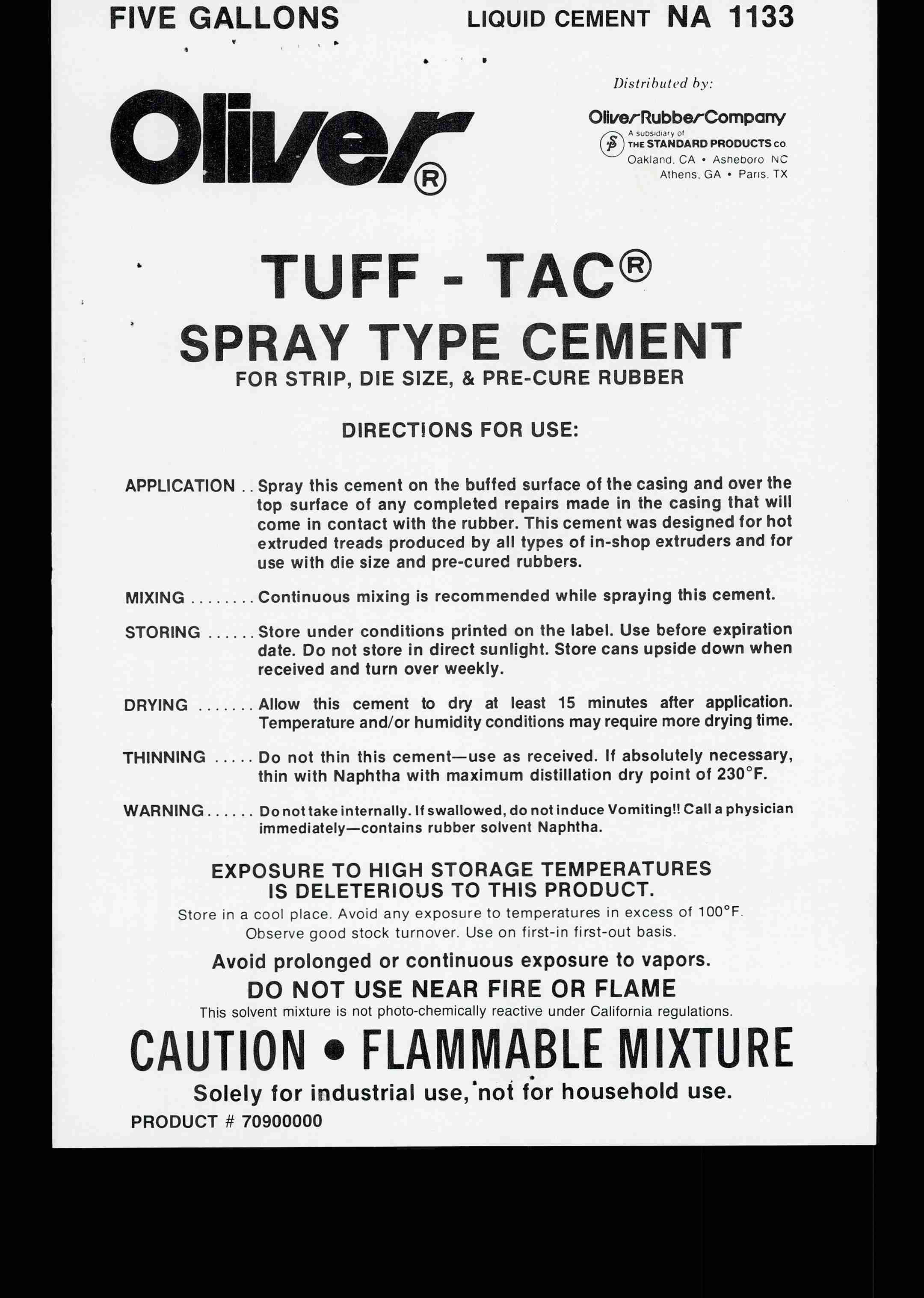 Trademark Logo TUFF-TAC