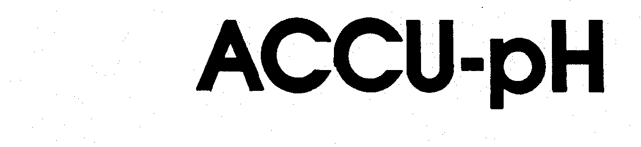 Trademark Logo ACCU-PH