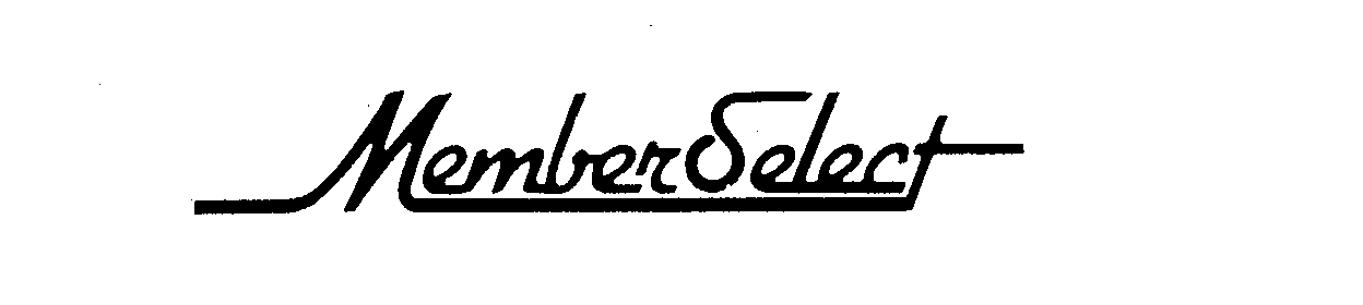 Trademark Logo MEMBER SELECT