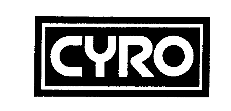 Trademark Logo CYRO