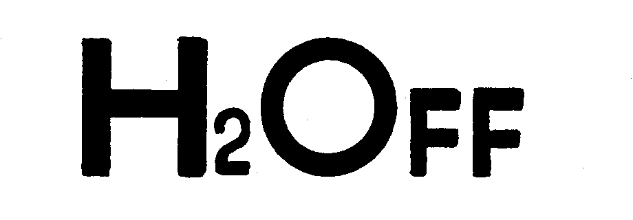 Trademark Logo H2OFF