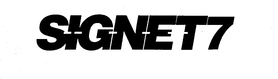 Trademark Logo SIGNET7