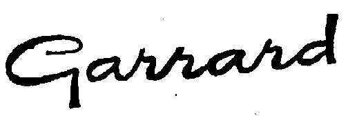 Trademark Logo GARRARD