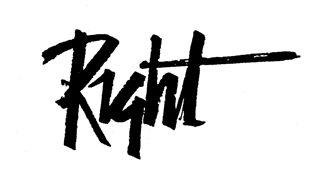 Trademark Logo RIGHT