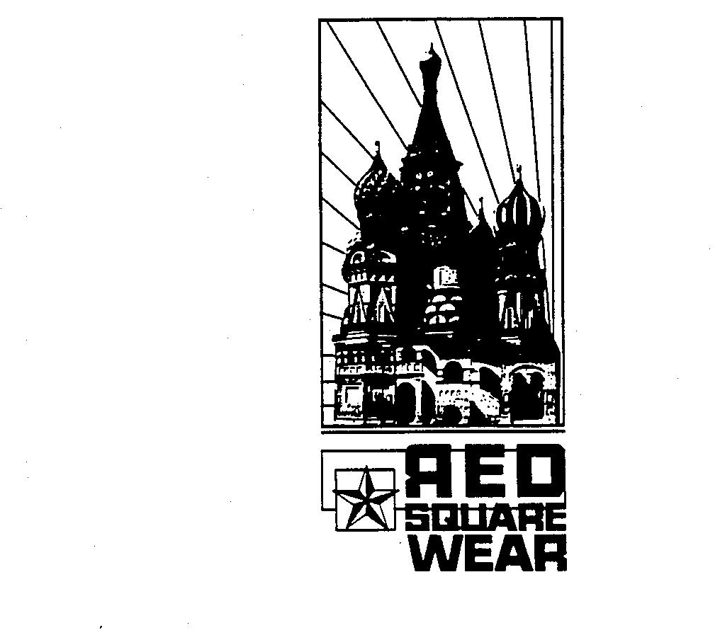 Trademark Logo RED SQUARE WEAR