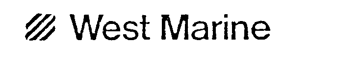 Trademark Logo WEST MARINE