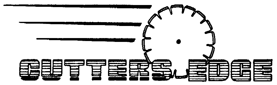 Trademark Logo CUTTERS EDGE