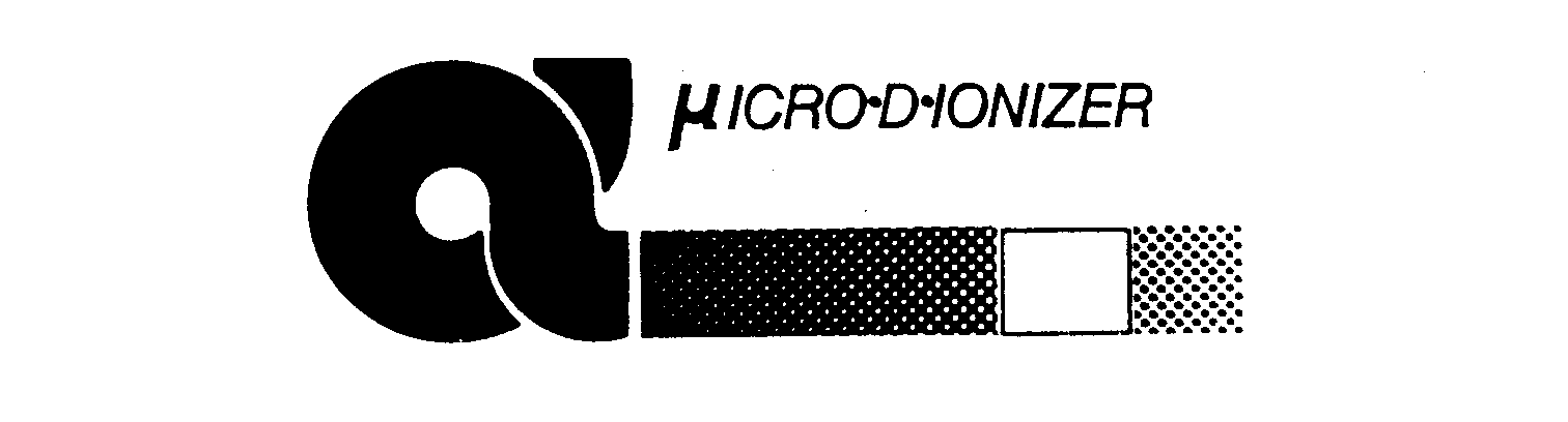 Trademark Logo A MICRO-D-IONIZER