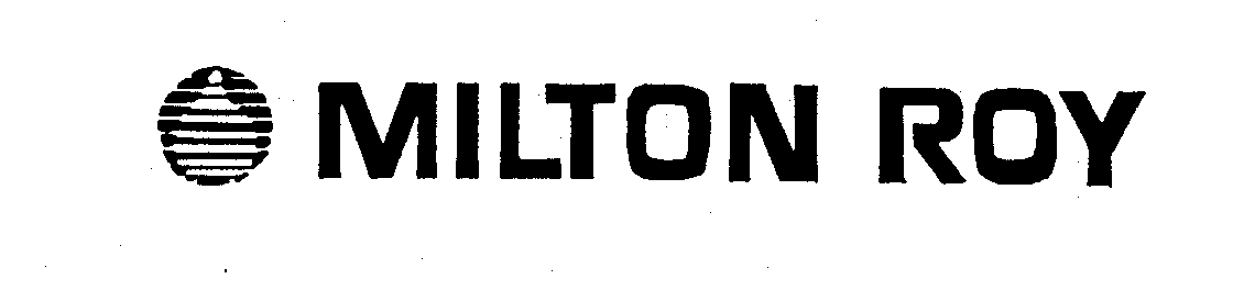 Trademark Logo MILTON ROY