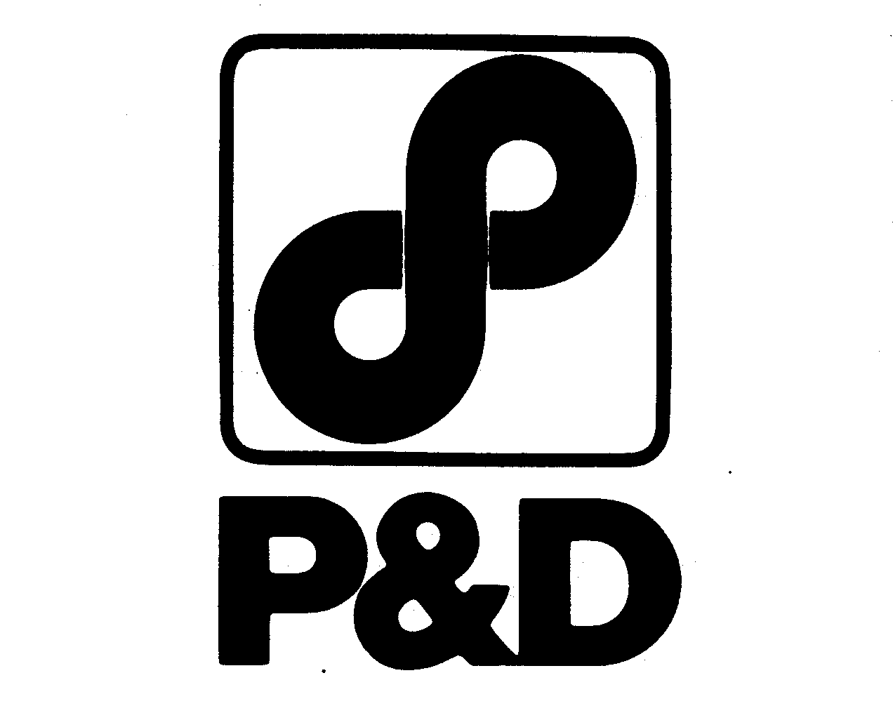 Trademark Logo P & D