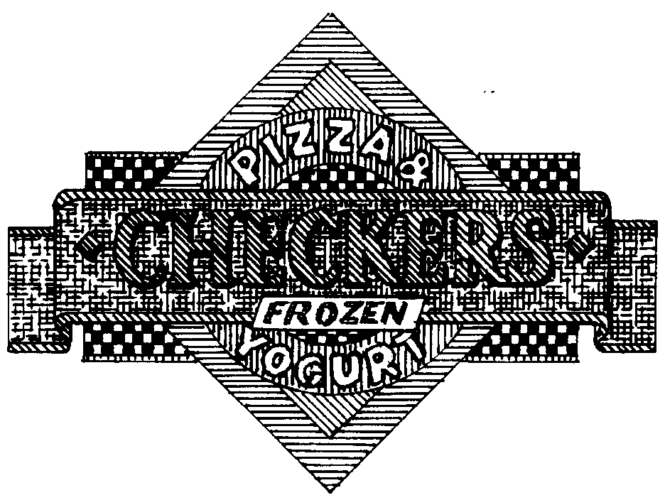 Trademark Logo PIZZA & CHECKERS FROZEN YOGURT