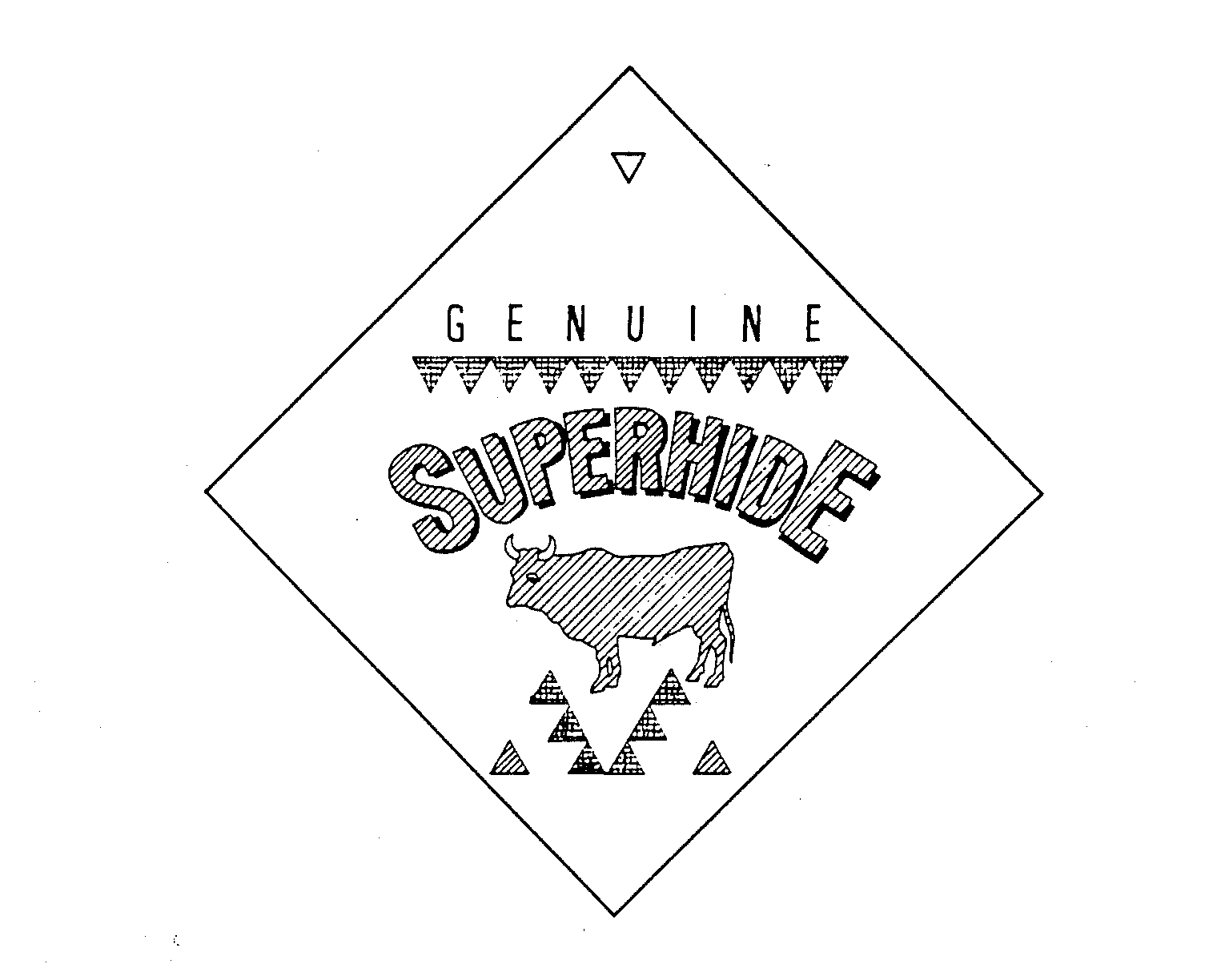 Trademark Logo GENUINE SUPERHIDE