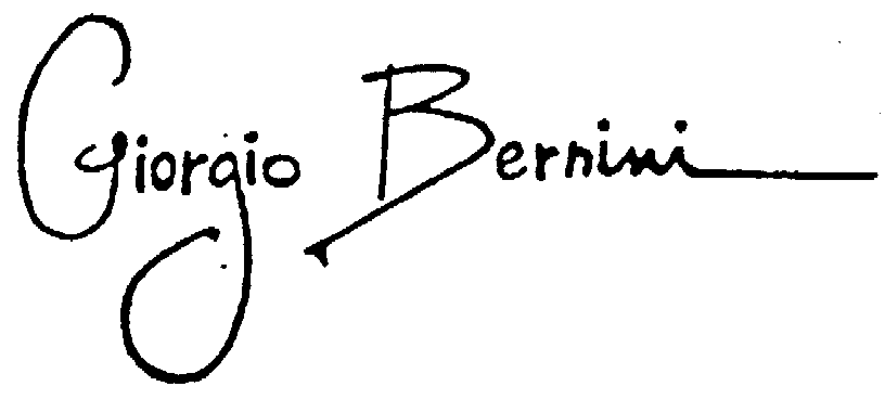  GIORGIO BERNINI