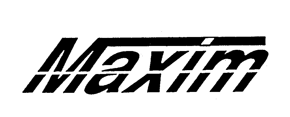 Trademark Logo MAXIM