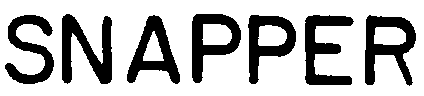 Trademark Logo SNAPPER