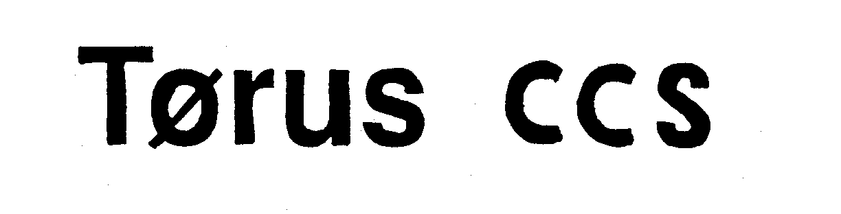 Trademark Logo TORUS CCS