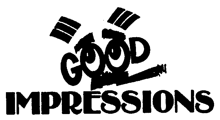 Trademark Logo GOOD IMPRESSIONS