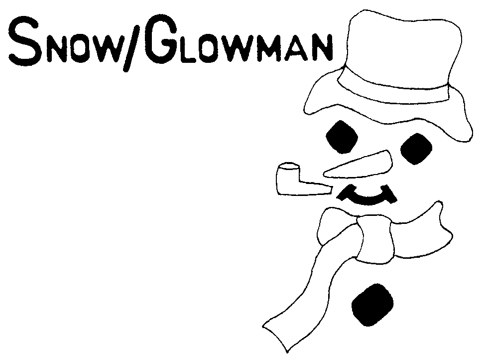 Trademark Logo SNOW/GLOWMAN