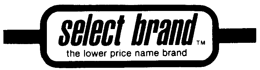 SELECT BRAND THE LOWER PRICE NAME BRAND