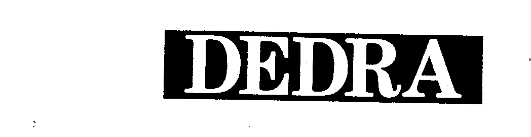 Trademark Logo DEDRA