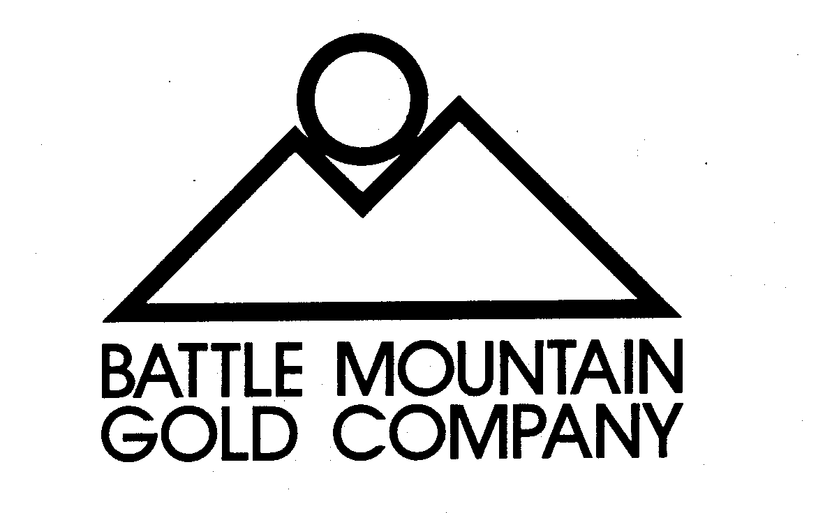 Trademark Logo BATTLE MOUNTAIN GOLD COMPANY