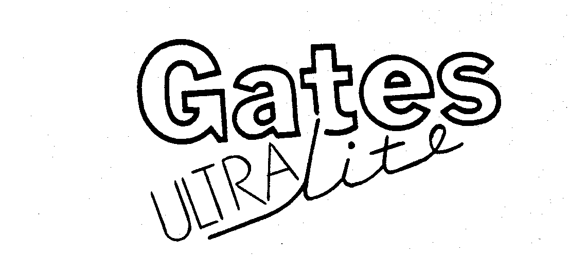 Trademark Logo GATES ULTRA LITE