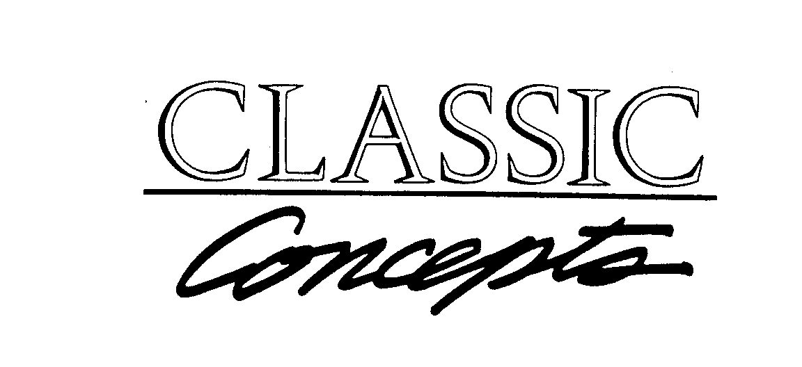 Trademark Logo CLASSIC CONCEPTS