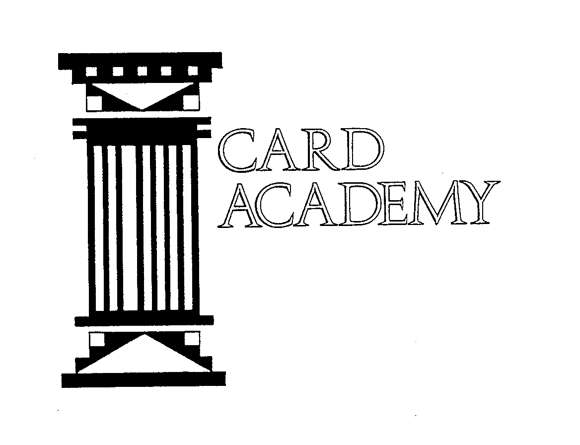 Trademark Logo CARD ACADEMY