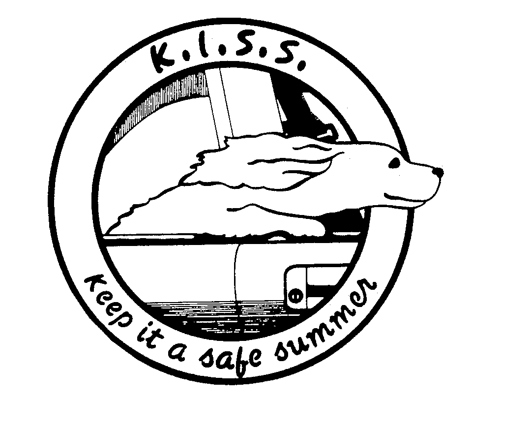 Trademark Logo K.I.S.S. KEEP IT A SAFE SUMMER