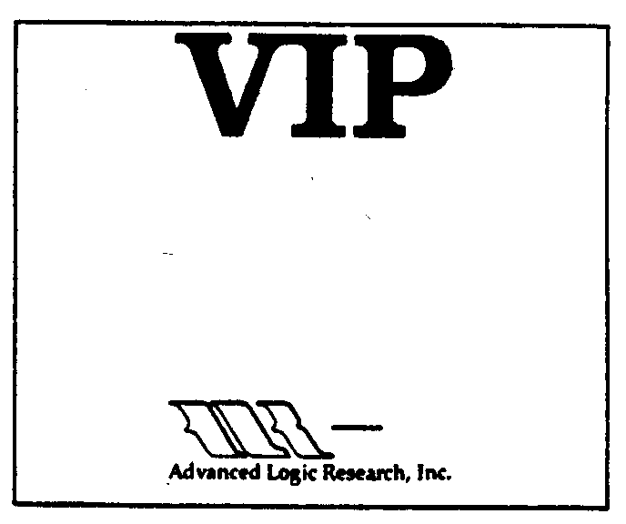 Trademark Logo VIP ADVANCED LOGIC RESEARCH, INC.