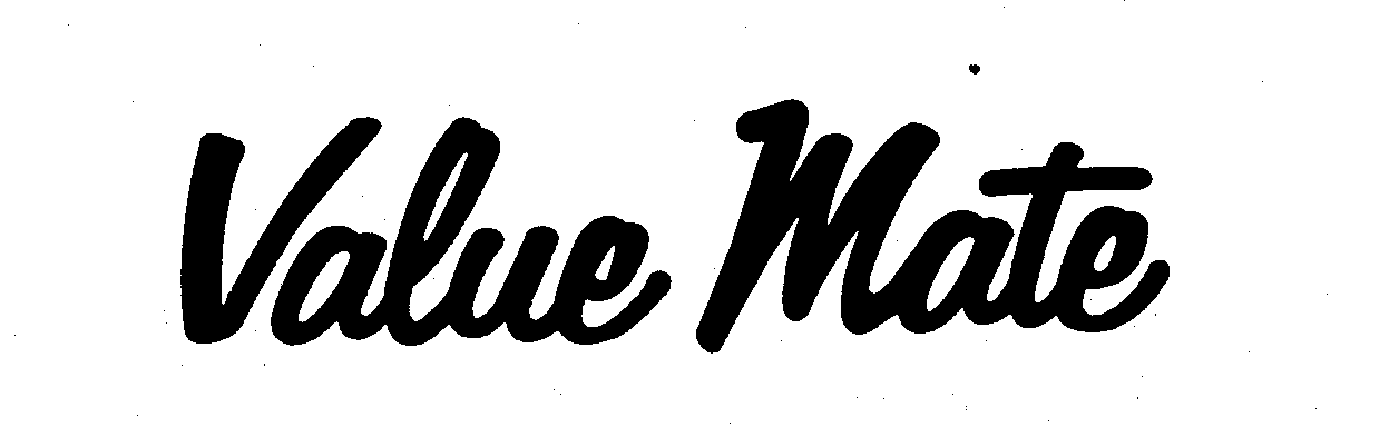 Trademark Logo VALUE MATE