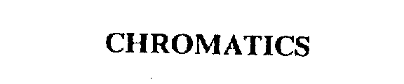Trademark Logo CHROMATICS