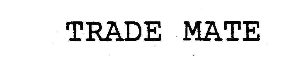 Trademark Logo TRADE MATE