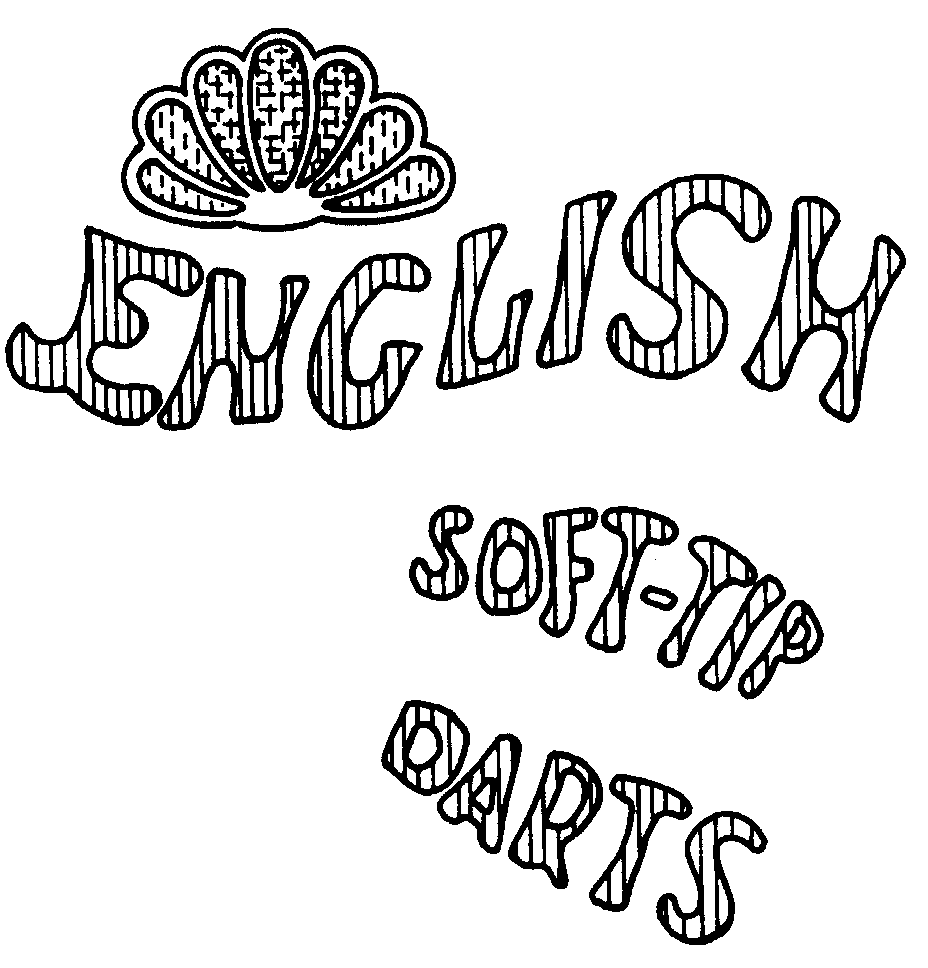 Trademark Logo ENGLISH SOFT-TIP DARTS