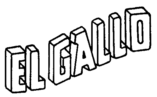 Trademark Logo EL GALLO