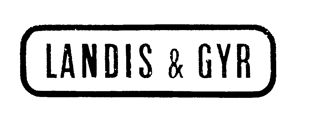  LANDIS &amp; GYR