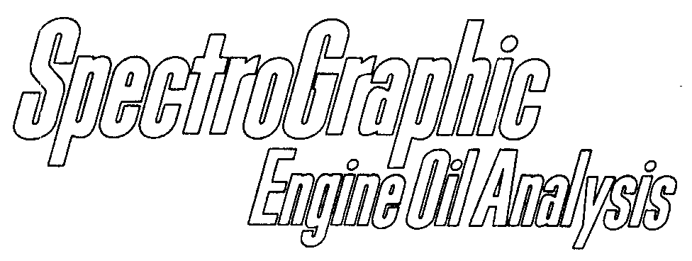  SPECTROGRAPHIC ENGINE OIL ANALYSIS