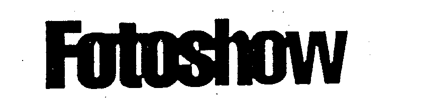 Trademark Logo FOTOSHOW