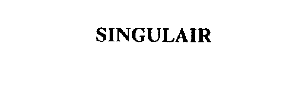 Trademark Logo SINGULAIR