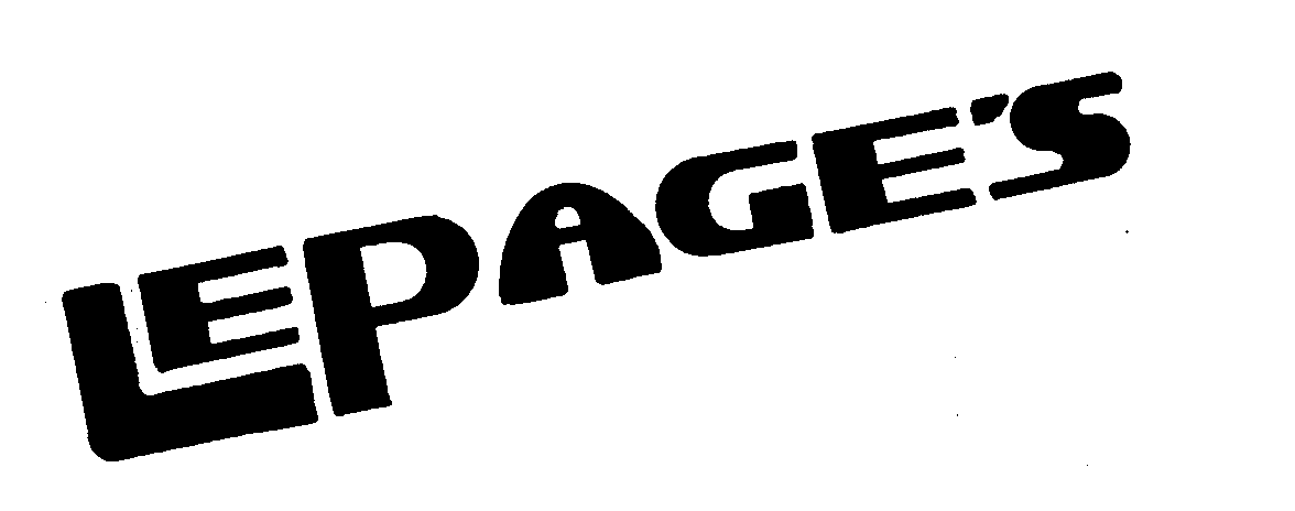 Trademark Logo LEPAGES