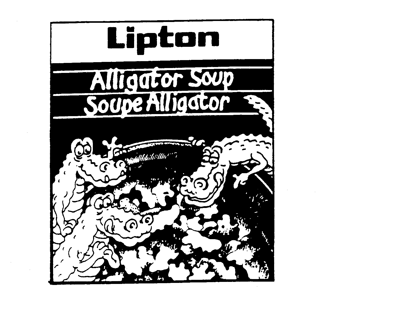  LIPTON ALLIGATOR SOUP SOUPE ALLIGATOR