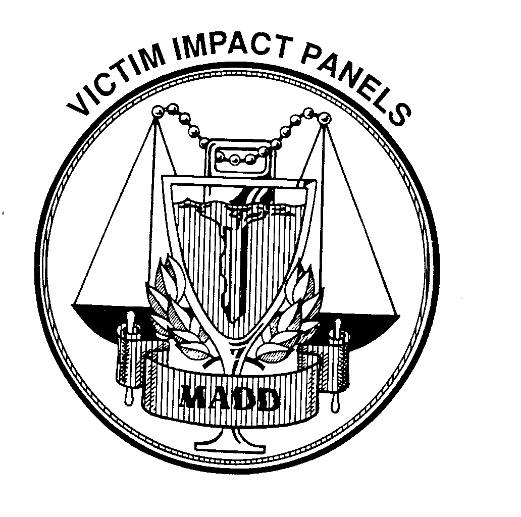 Trademark Logo VICTIM IMPACT PANELS MADD