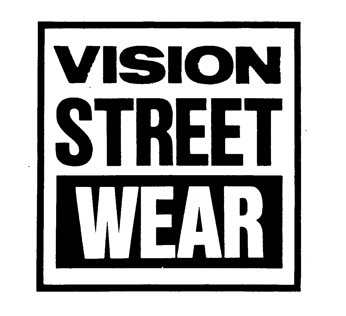 Trademark Logo VISION STREET WEAR