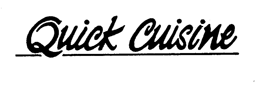 Trademark Logo QUICK CUISINE