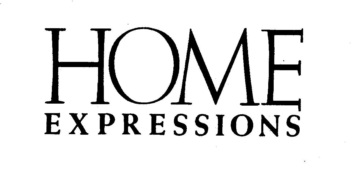 Trademark Logo HOME EXPRESSIONS