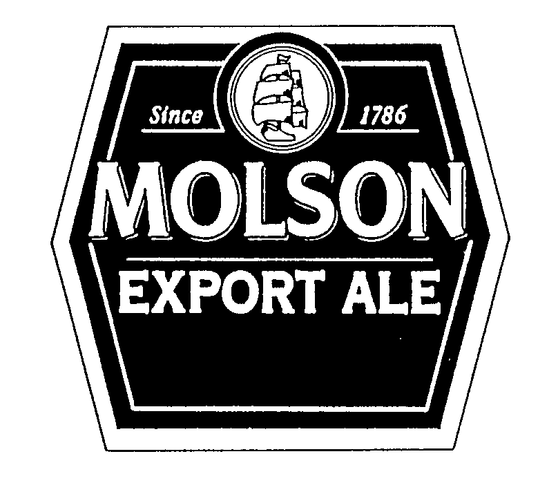 Trademark Logo MOLSON EXPORT ALE SINCE 1786