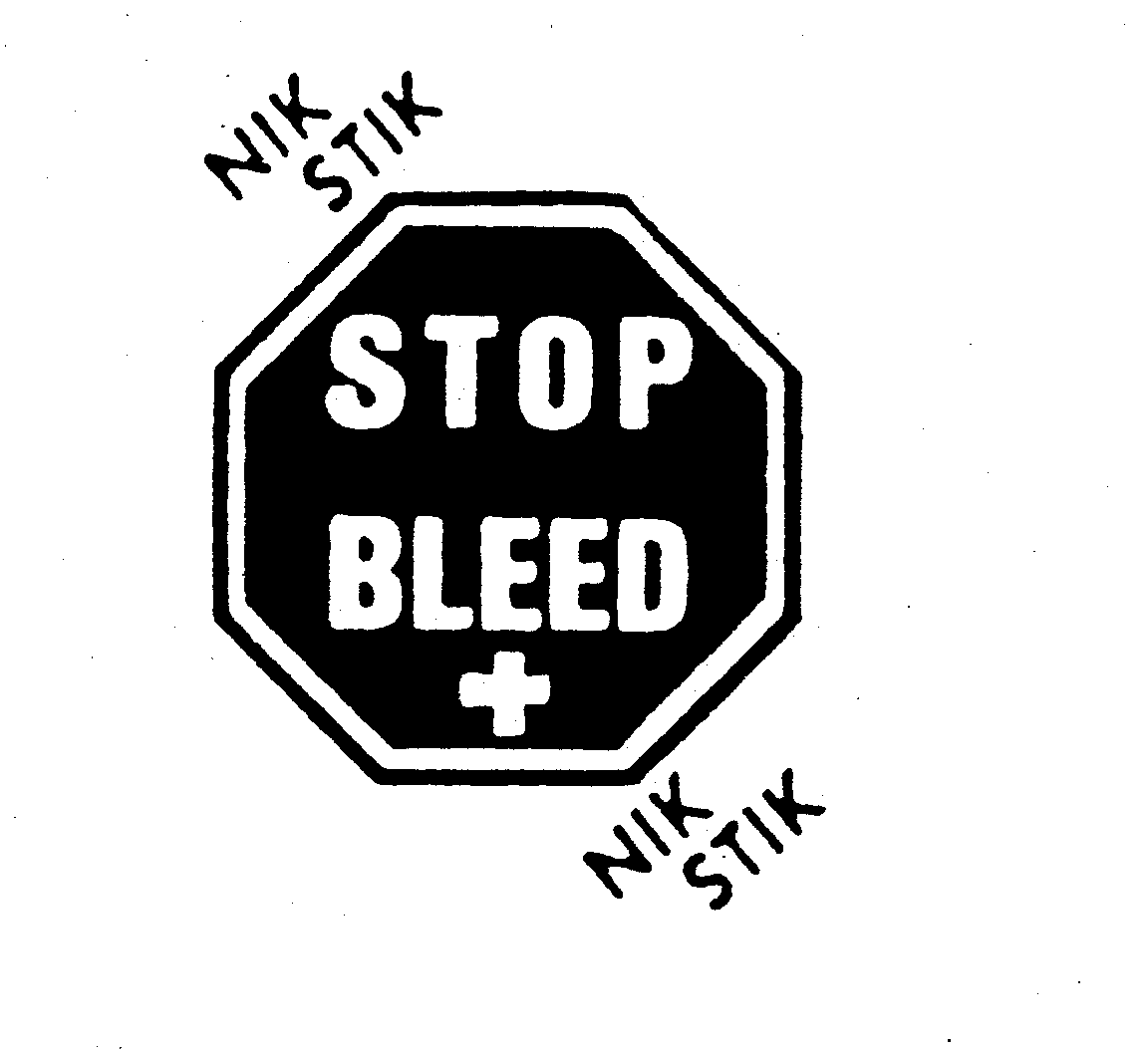 Trademark Logo NIK STIK STOP BLEED NIK STIK