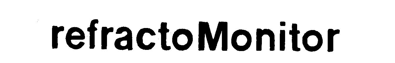 Trademark Logo REFRACTOMONITOR