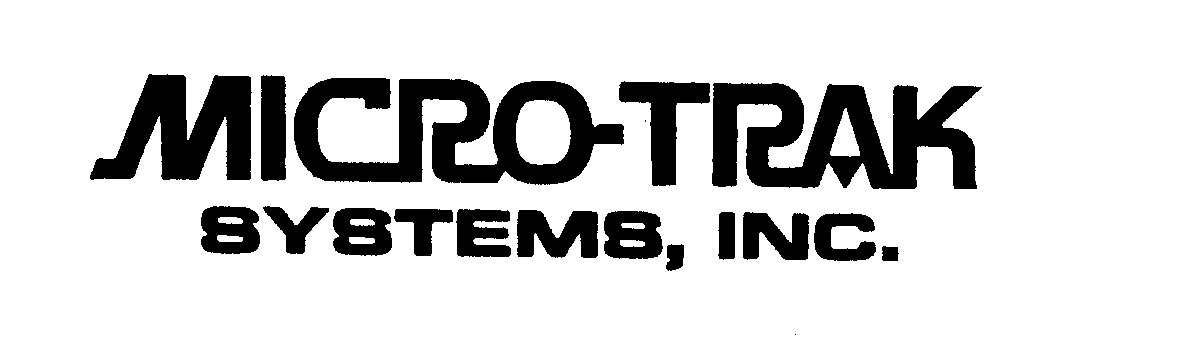 Trademark Logo MICRO-TRAK SYSTEMS, INC.
