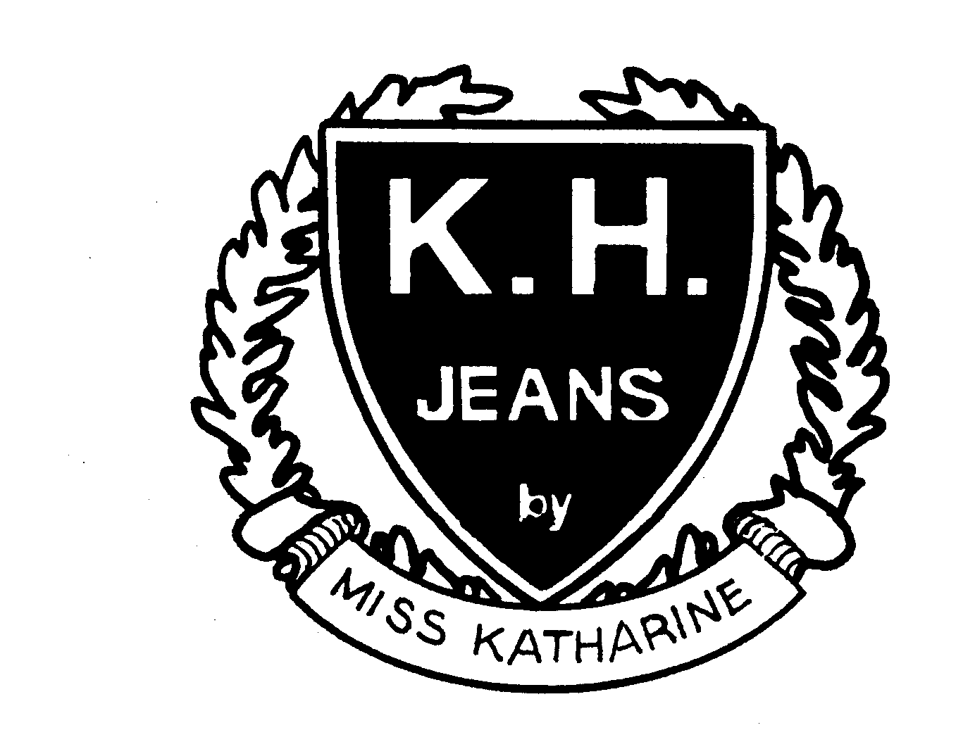 Trademark Logo K.H. JEANS BY MISS KATHERINE